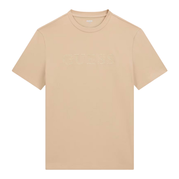 Guess T-shirts Beige - T-shirt avec logo brod - S - Ref 32 €